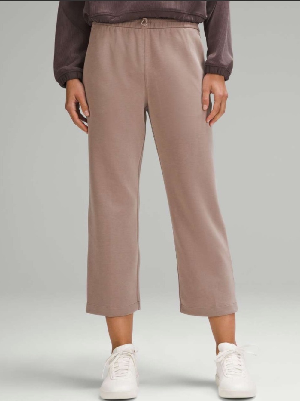 Lululemon Softstreme High-Rise Straight-Leg Cropped Pant